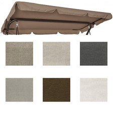 Ricambio Tettuccio per Dondolo Zanzibar da Giardino 195x118 cm - Made in ITALY