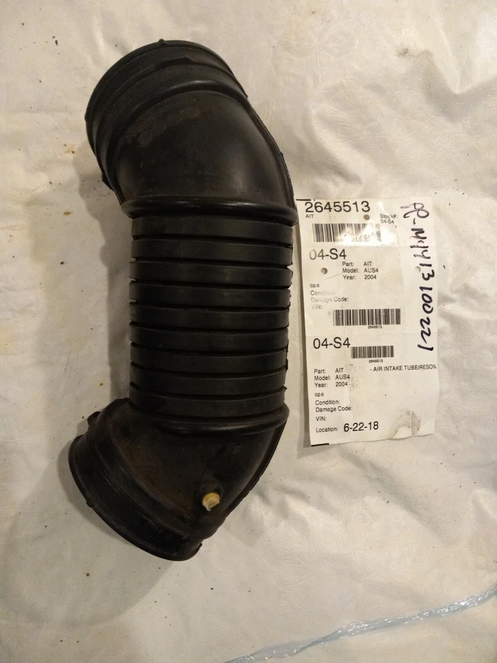 2004-2009 AUDI S4 - MANGUEIRA DO CORPO DO ACELERADOR / TUBO DE ADMISSÃO 8E0129627R O E M - Imagem 2 de 4