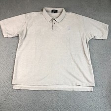Vintage Lifestyle Bmw Shirt Mens Large Gray Polo Preppy Logo Motorsports Racing