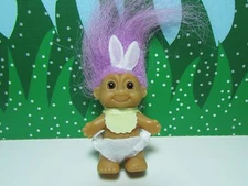 EASTER STANDING BABY BUNNY - 2" Russ Troll Doll - NEW STORE STOCK
