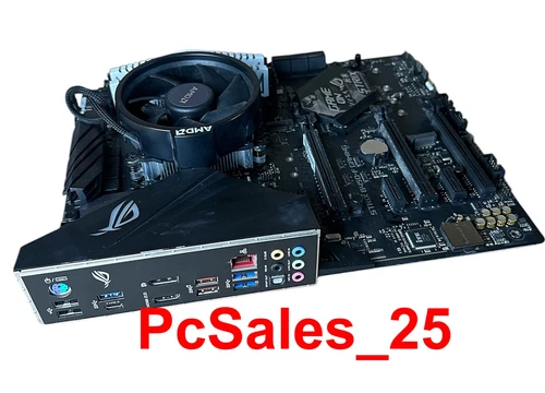 Bundle ASUS ROG Strix B450-F Gaming AM4 ATX Mobo+  Ryzen 5 1600 3.2Ghz 8GB DDR4