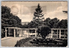 Fiuggi Fonte Park New Source Anticolana Park RPPC Real Photo Postcard
