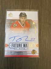 2014-15 SP Authentic Future Watch Autographed .. Trevor van Riemsdyk RC Auto/999