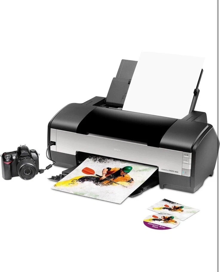 Brand New Epson Stylus Photo 1400 Wide-Format Color Inkjet - C11C655001 - Image 2 of 4