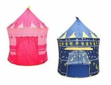 TENTE CHATEAU PLIABLE pour ENFANTS ( Garçon ou Fille , Prince ou Princesse )