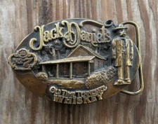 Jack Daniels Old Time Tennessee Whiskey Bergamot Arroyo Grande Belt Buckle