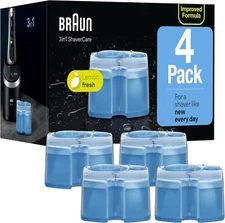 Braun Clean & Renew Refill Cartridges, 4 Count, Pack Of 1