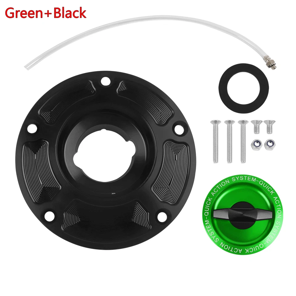 CNC Keyless Gas Fuel Tank Cap Cover Fit For Honda CB500F CB500R CB500X CB650F/R - Image 4 of 4