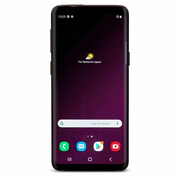 SAMSUNG GALAXY S9 SM-G960F 64GB SMARTPHONE SCHWARZ BLAU VIOLETT HÄNDLER WIE NEU