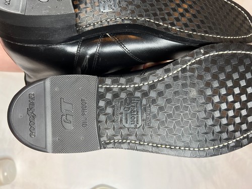 Stivali Iron Age uomo 9,5 Hypalon neri zip Union USA Safety Goodyear nuovi con etichette - Foto 12 di 15