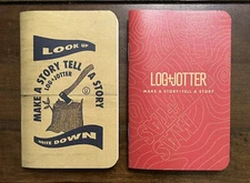 Log + Jotter  Dot Graph Notebook Set Of 2    Chop  -  Stack  2022