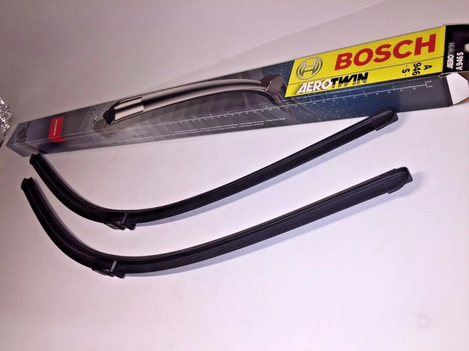 Juego de escobillas limpiaparabrisas delantero mercedes-benz bosch nuevo s500 s430 s550 s600 s63 Foto 3 de 4