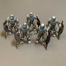 Lot 5 Mega Bloks CONSTRUX HALO COVENANT BANISHED BRUTE DXR57 HEROES Figure Toys