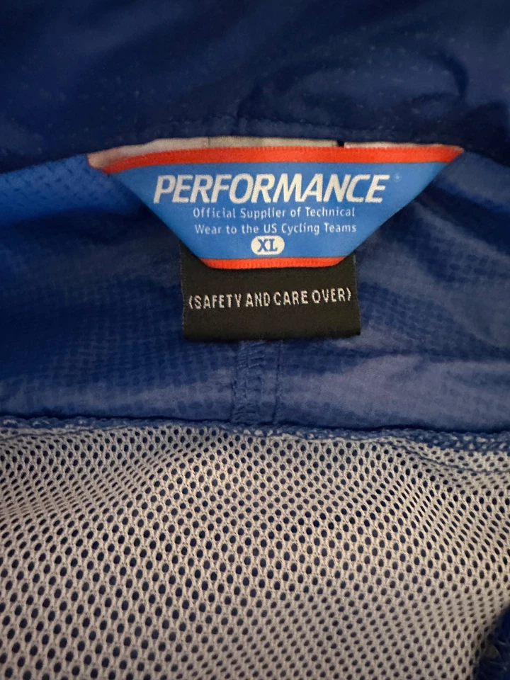 Performance Illuminite blue cycling ventilated jacket Men's XL - Image 3 of 4