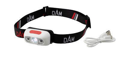 DAM USB-Chargeable Sensor Headlamp Kopflampe USB- aufladbar