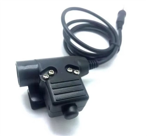 1PCS Headset U94-7R PTT Connector For VX6R VX7R VX-120 VX127 FT270 FT270R Radio - Zdjęcie 3 z 5