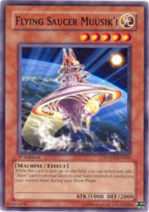 Flying Saucer Muusik'i - POTD-EN030 - Common - Unlimited Edition x3 - Near Mint