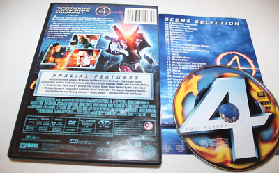 Fantastic Four (DVD 2005, Full Screen) Ioan Gruffudd, Jessica Alba