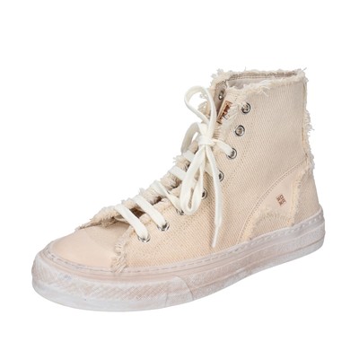 Women's shoes MOMA 7 (EU 37) sneakers beige textile EX751-37