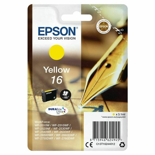 Genuine Epson 16 Ink Cartridges Multipack T1621 T1622 T1623 T1624 T1626 LOT - 第 5/6 張圖片