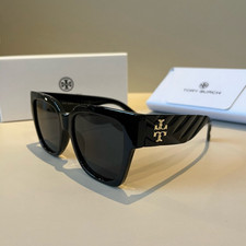 Tory Burch Women's Black Sunglasses - TY7187U-170987-52