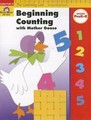 Beginning Counting with Mother Goose by Evan-Moor Educational Publishers (Englis