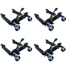 Carrelli sposta auto posizionatore sotto auto SOGI PO-04_2 - 650 kg - Set da 4 p
