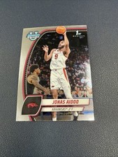 2024-25 Bowman Chrome University Jonas Aidoo 1st Bowman #32 Arkansas AJ1