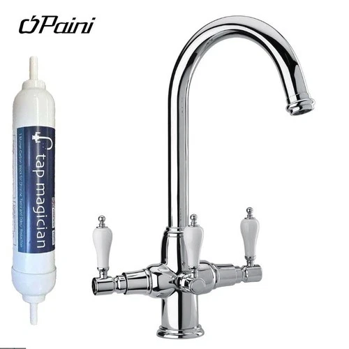 Filter Tap Chrome Kitchen 3 Way Filtered Water Replacement for Brita Kelda