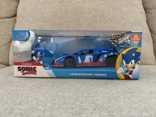 Jada Toys Sonic The Hedgehog Lamborghini Veneno 1:24 Diecast Car 