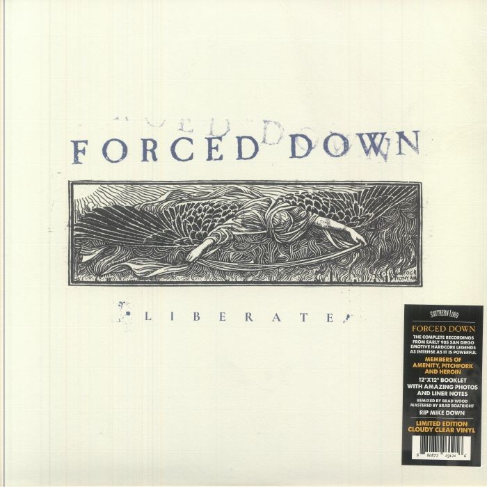 FORCED DOWN - Liberate - Vinyl (cloudy clear vinyl LP)