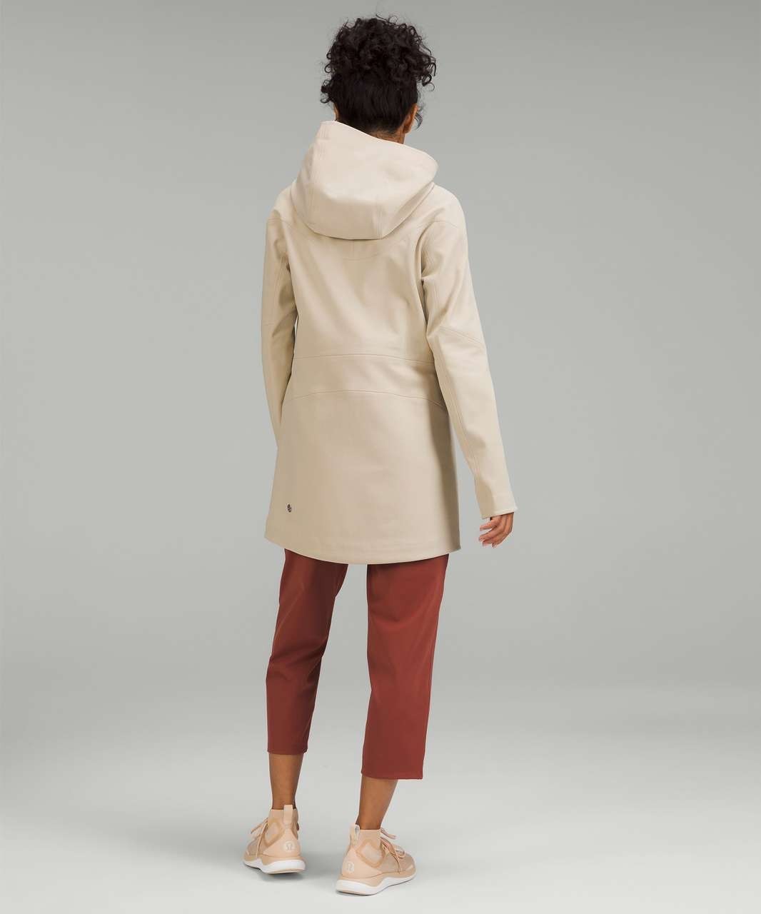 Lululemon RepelShell Rain Jacket Size 4 Trench #9… - image 3