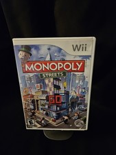 Monopoly Streets Nintendo Wii 2010 Edition with Manual