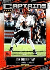 2025 Panini Instant NFL Football Captains Series Joe Burrow Prizm SP 1/225