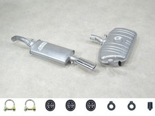 IMASAF Auspuff SET NEU für VW Corrado 53I 1.8 16V Mitteltopf + Endtopf + Anbaut.