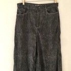 UO Urban Outfitters Lisa Contrast Stitch Women's Black Wide Leg Pants Size 10 HR — photo 5