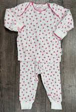 Baby Girl Clothes Nwot Vintage Rainbow Tag Gymboree Newborn 2pc Rose Outfit