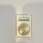 1923-S Peace Dollar ANACS MS 64 Silver $1 Coin San Francisco Uncirculated