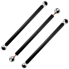 Pack of 3 Steel Lamp Post Cross Arm Bar Handle Replacement, Ladder Rest with ...