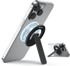 Magnetic Phone Stand for Mag-Safe, 3 in 1 Phone Grip Holder with Kickstand, Ultr