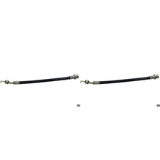 2X MAXGEAR BREMSSCHLAUCH BREMSSCHLÄUCHE 257mm HINTEN passend für TOYOTA AVENSIS