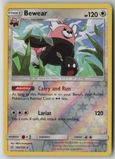 bewear pokemon card value 2022 - 112/149 - Sun & Moon this card is the perfect way to showcase your collection. Bewear [Reverse Holo] #182 Prices