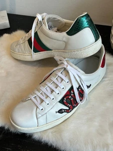 Baskets GUCCI Ace Kingsnake homme 9,5EU (femme 42,5EU)