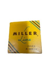 Miller Line New 1963 Inked Underwood Black Med XXX Typewriter Ribbon In Org Box