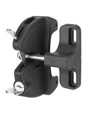 Key Lockable Double Sided Gate Latch, Fence Gate Locks for Outdoor Gates, Sel...