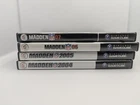 Gamecube Madden Lot 2004 , 2005, 2006, 2007  - All Tested And CIB