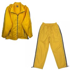 Rare Vintage Sports USA 2 Pc Track Suit Full Zip Windbreaker Track Jacket/Pants