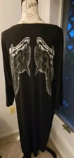 Disney Her Universe NWT Malecifant's Wings Asymmetrical High Slit Dress Size 3x