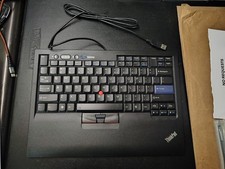 Original Lenovo Thinkpad SK-8855 USB Wired Keyboard With TrackPoint - US English