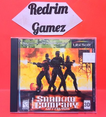 Shadow Company Left For Dead Windows PC CD-Rom Video Games Ubisoft Sci-Fi